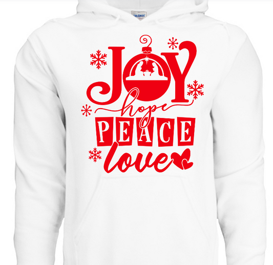 Joy Hope Peace and Love - Limited time only!